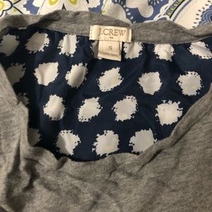 J. Crew Mixed Pattern Tee